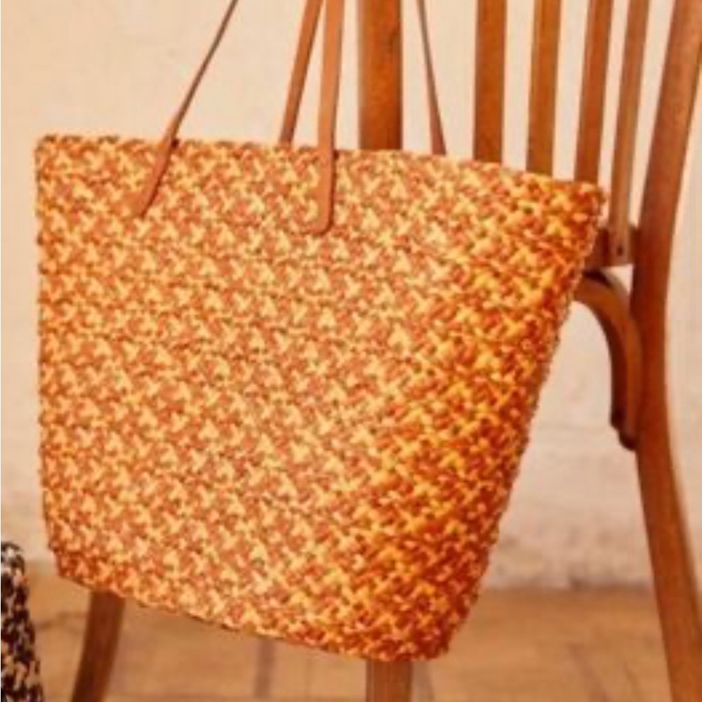 🇫🇷 Rare NWT Sézane Panier Auguste Woven Bag